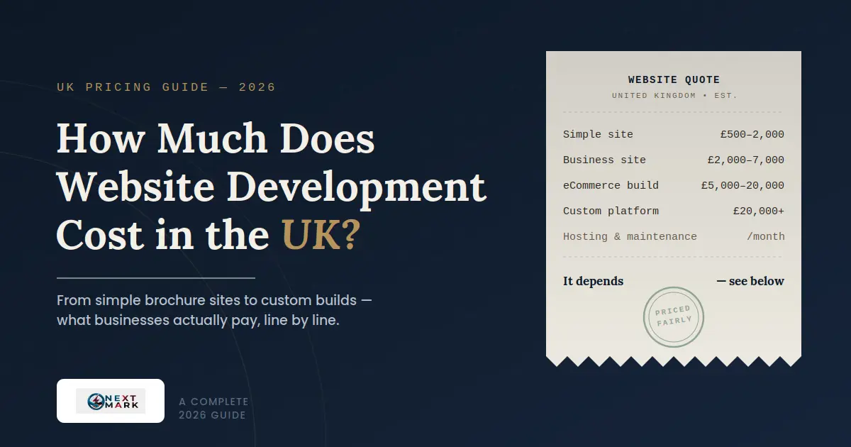 Website Development cost